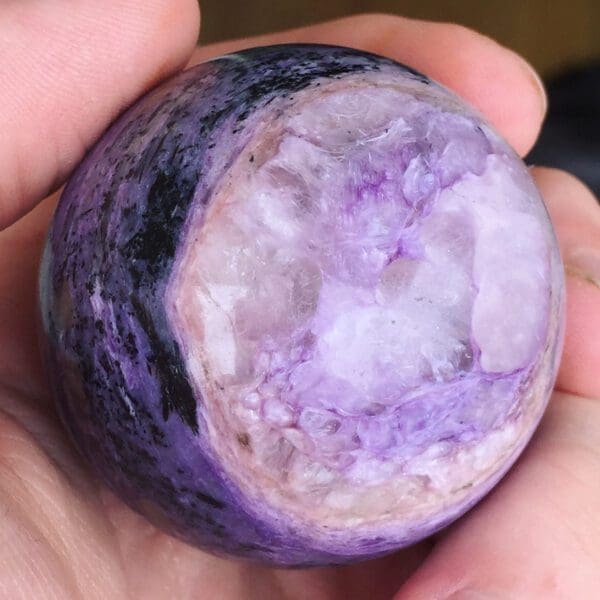 Charoite sphere (2")